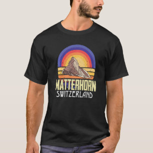 Alpen Schweiz Matterhorn Im Fünfspänner über den G T-Shirt