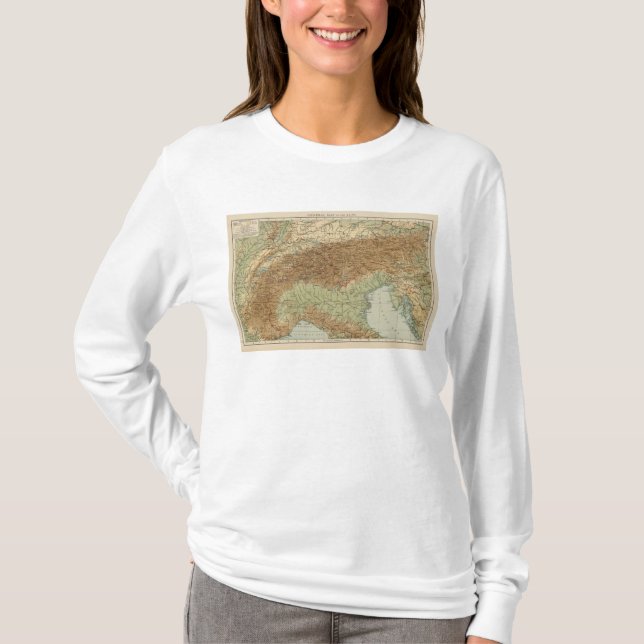 Alpen T-Shirt (Vorderseite)
