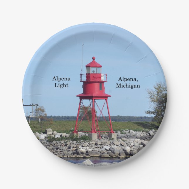 Alpena Light Paper Platte Pappteller (Vorderseite)