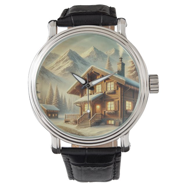 Alpenarm Armbanduhr (Vorderseite)