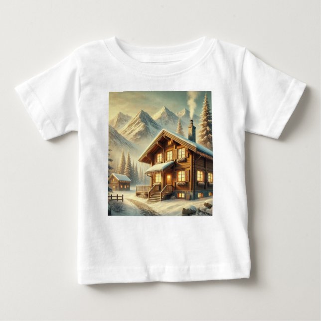 Alpenarm Baby T-shirt (Vorderseite)