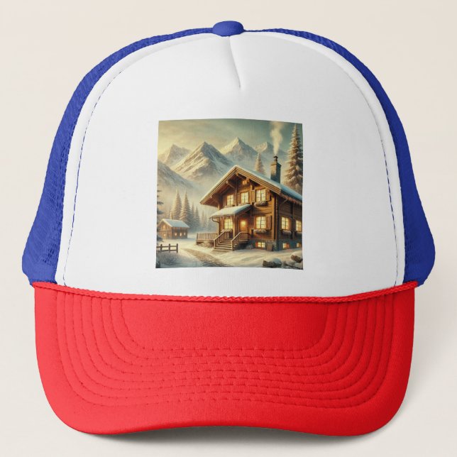 Alpenarm Truckerkappe (Vorderseite)