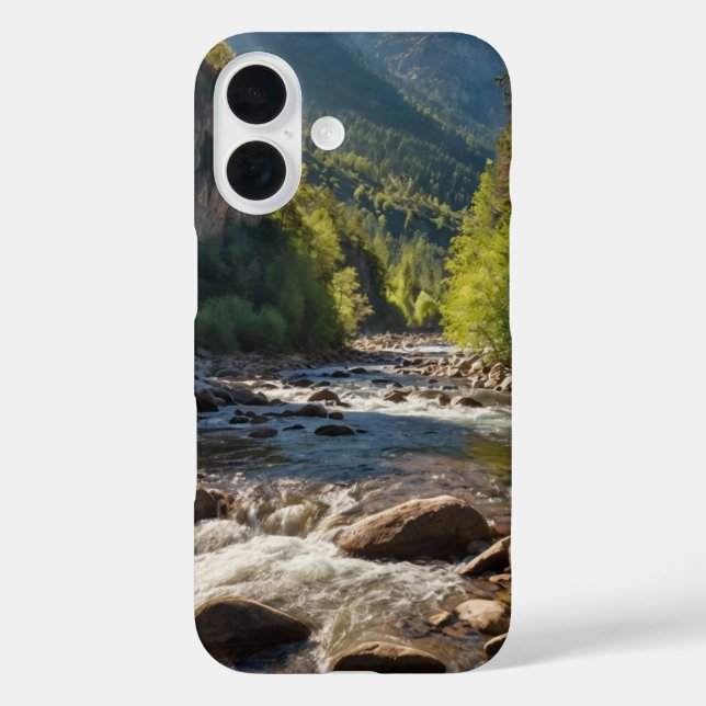 Alpenblick Case-Mate iPhone Hülle (Rückseite)