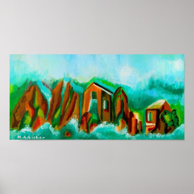 Alpenflut Poster (Vorne)