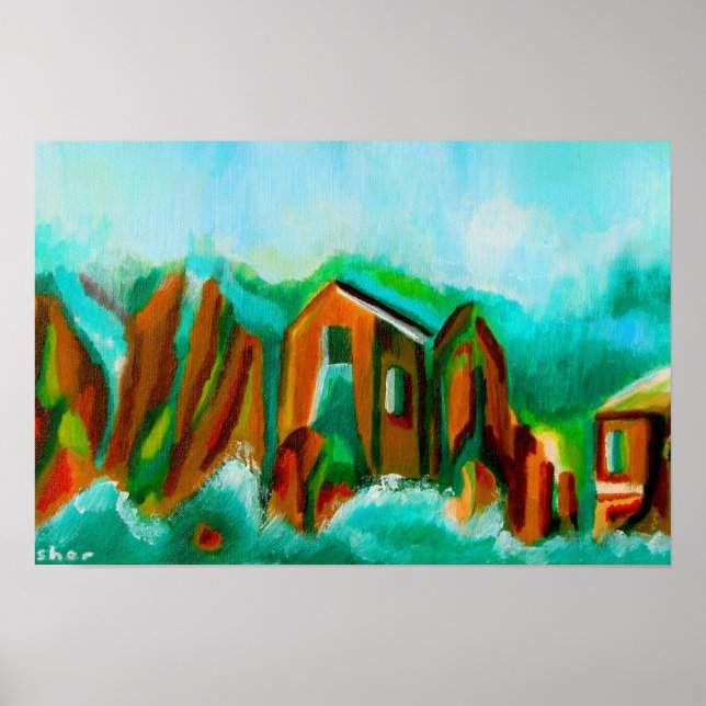 Alpenflut Poster (Vorne)