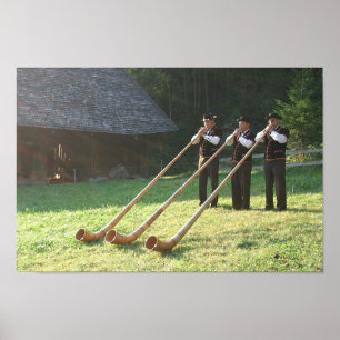 Alpenhorn Poster