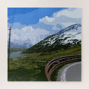 Alpenlandschaft Puzzle