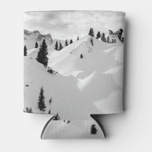 Alpenlandschaft: Schneesichere Berge Dosenkühler