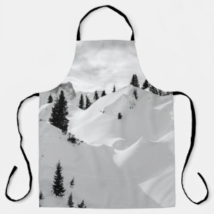 Alpenlandschaft: Schneesichere Berge Schürze