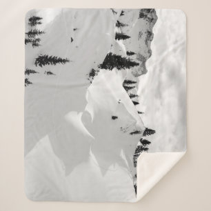 Alpenlandschaft: Schneesichere Berge Sherpadecke