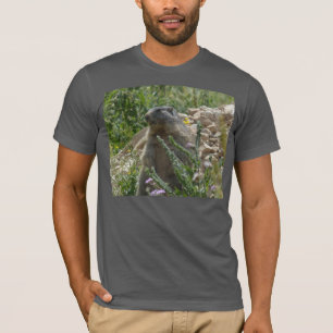 Alpenmarmot-Sitting-T - Shirt