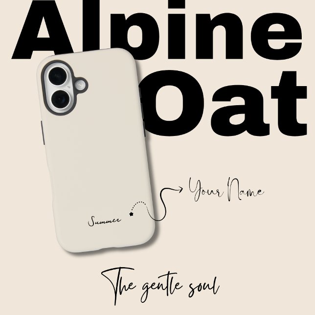 Alpenoat Beige Ästhetik Case-Mate iPhone Hülle (Von Creator hochgeladen)