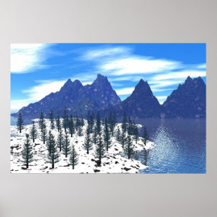 Alpenposter Druck Poster