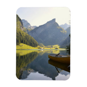 Alpensee in der Schweiz Magnet