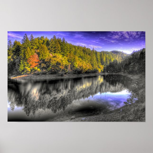 Alpensee Poster (Vorne)