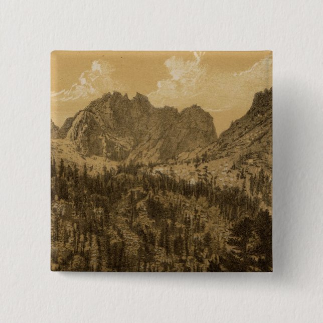 Alpensee, Sierra Nevada Button (Vorderseite)