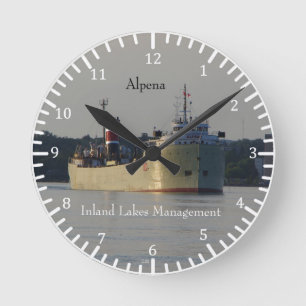 Alpenuhr Runde Wanduhr