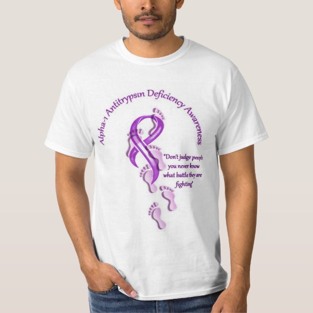 Alpha 1 antitrypsin Mangel T-Shirt (Vorderseite)