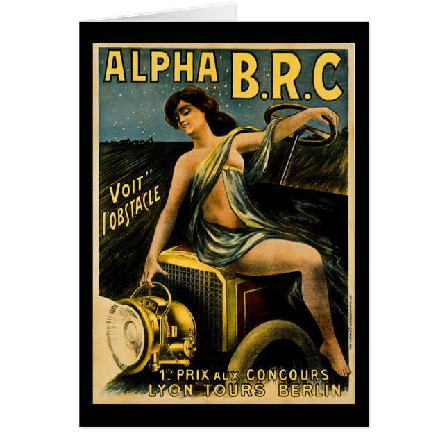 Alpha B.R.C. Lyon bereist Vintages Automobil (Vorne)