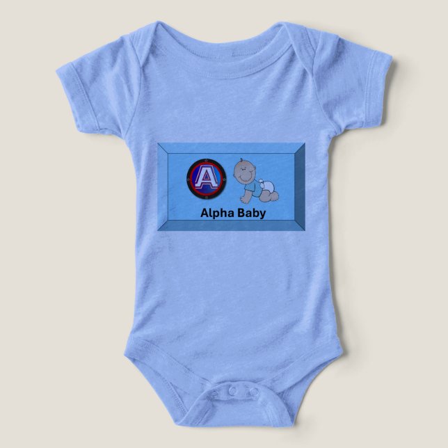 Alpha Baby (Design Vorderseite)