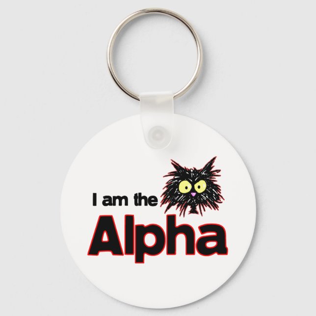 Alpha Cat Schlüsselanhänger (Vorderseite)