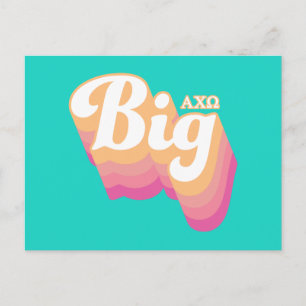 Alpha Chi Omega Big Postkarte
