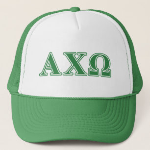 Alpha Chi Omega Griechische Buchstaben Truckerkappe