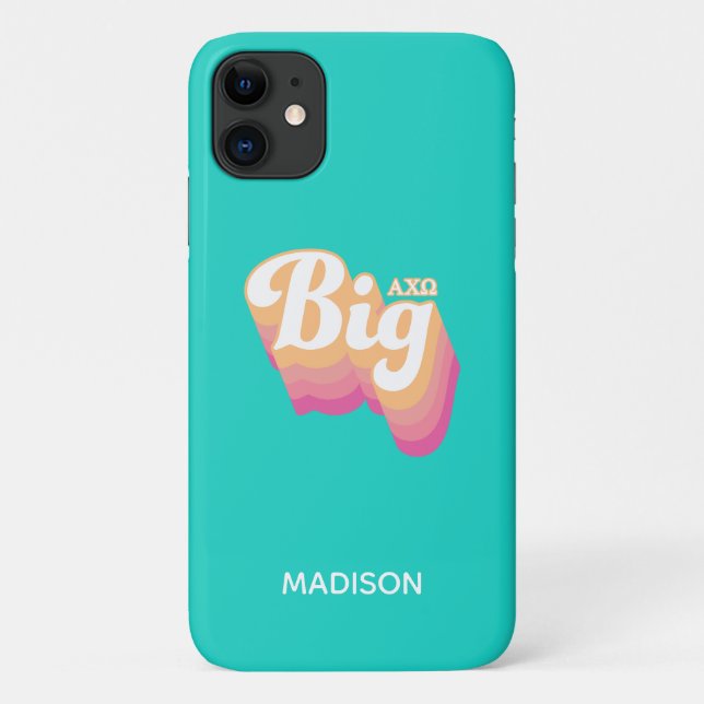 Alpha Chi Omega| groß Case-Mate iPhone Hülle (Rückseite)