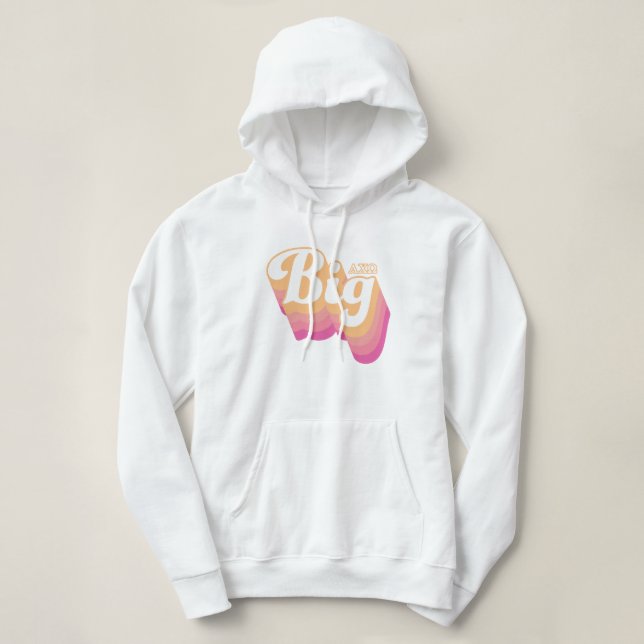 Alpha Chi Omega| groß Hoodie (Design vorne)