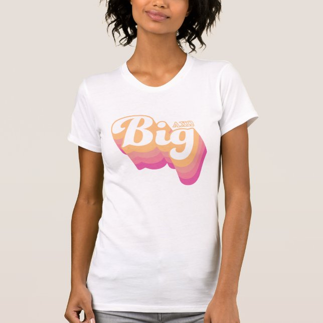 Alpha Chi Omega| groß T-Shirt (Vorderseite)