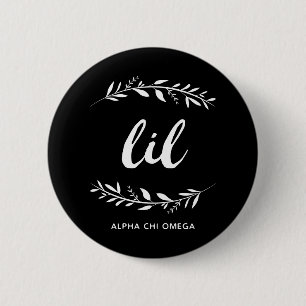 Alpha Chi Omega   Kleiner Kranz Button