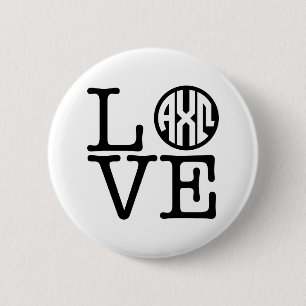 Alpha Chi Omega   Liebe Button