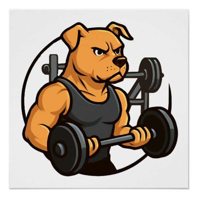 Alpha Dog Gym  Kraft freigesetzt Poster (Vorderseite)