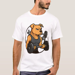 Alpha Dog Gym Kraft freigesetzt T-Shirt