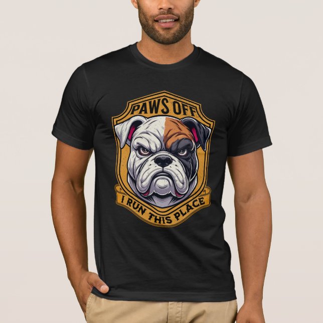 Alpha Dog, kein Kompromiss T-Shirt (Vorderseite)