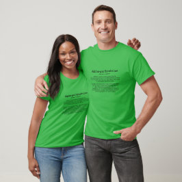 Alpha-gal-Syndrom-Bewusstseinsbildung T - Shirt