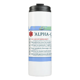 ALPHA-GAL SYNDROM TUMBLER THERMOSBECHER