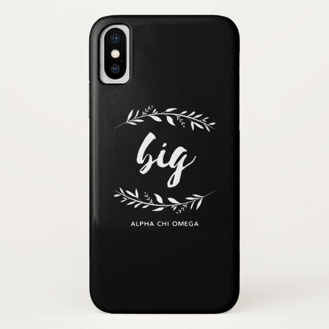 Alpha großer Kranz Chi-Omegas | Case-Mate iPhone Hülle (Rückseite)