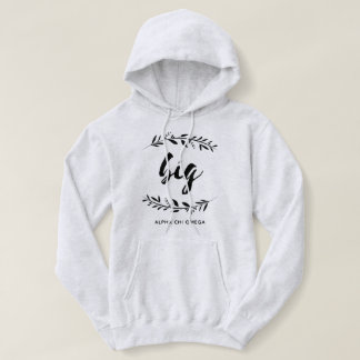 Alpha großer Kranz Chi-Omegas | Hoodie
