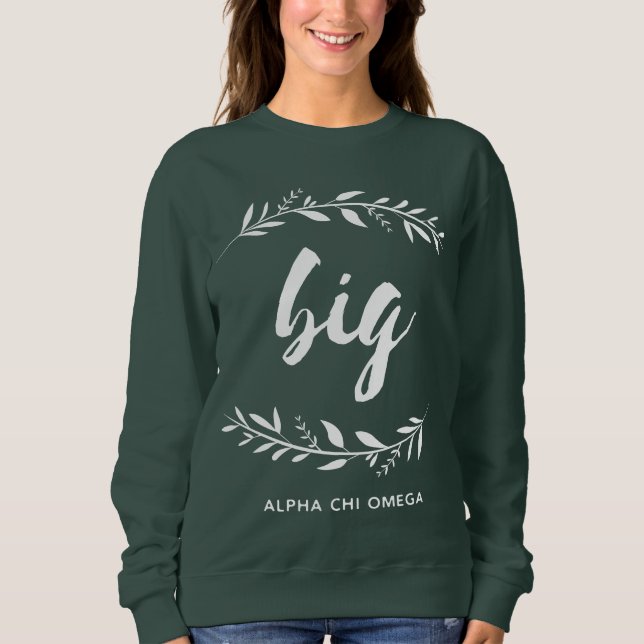 Alpha großer Kranz Chi-Omegas | Sweatshirt (Vorderseite)