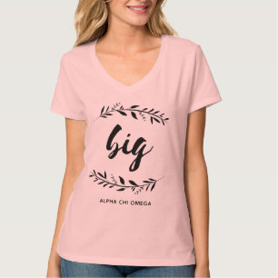 Alpha großer Kranz Chi-Omegas   T-Shirt