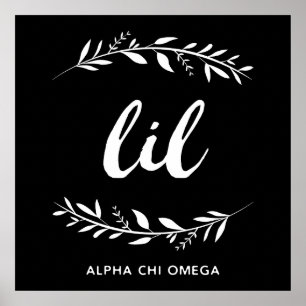 Alpha Kranz Chi-Omegas Lil Poster