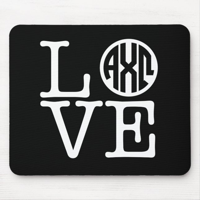 Alpha Liebe Chi-Omegas | Mousepad (Vorne)
