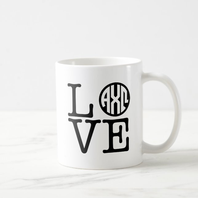 Alpha Liebe Chi-Omegas | Tasse (Rechts)