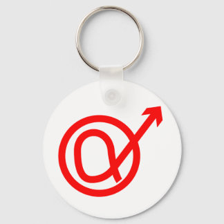 Alpha Male Sign Schlüsselanhänger