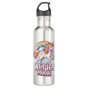 Alpha Male Unicorn Edelstahlflasche