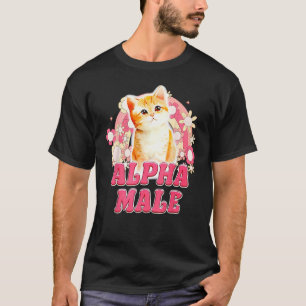 Alpha-Männchen Katzenbaby Lustig Für Männer Frauen T-Shirt