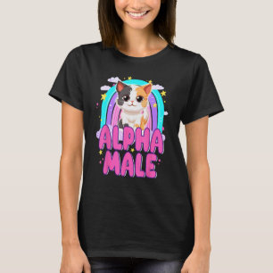 Alpha-Männchen Katzenbaby Lustig Für Männer Frauen T-Shirt
