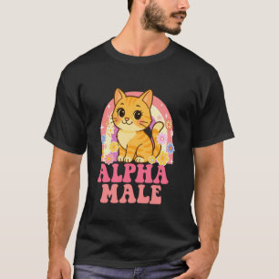 Alpha-Männlich - Katzenliebhaber Kittenbesitzer Ki T-Shirt