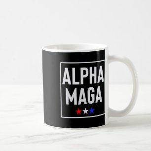 Alpha Mega Trump 2024 Wahl Design Kaffeetasse
